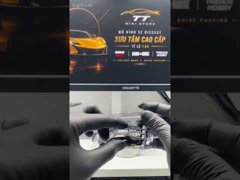 Unbox MINIGT Lamborghini Aventador LB★WORKS Matte Black 1:64 | MGT01087 🔥