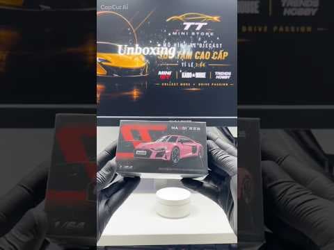 Unbox MASSDI Audi R8 V10 Coupe Performance Pink 1:64 💗