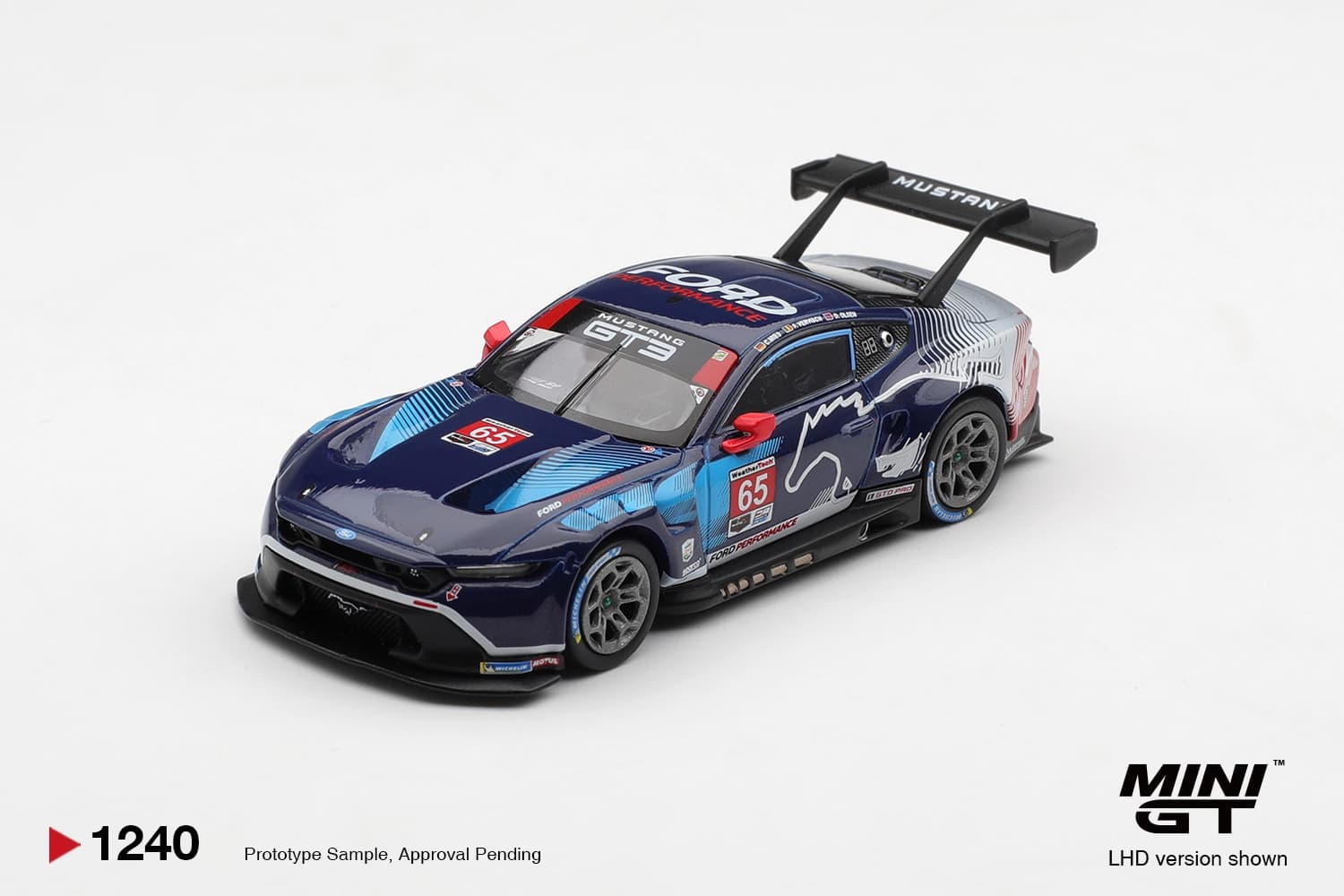 MINIGT - Ford Mustang GT3 #65 Ford Performance – MGT01240