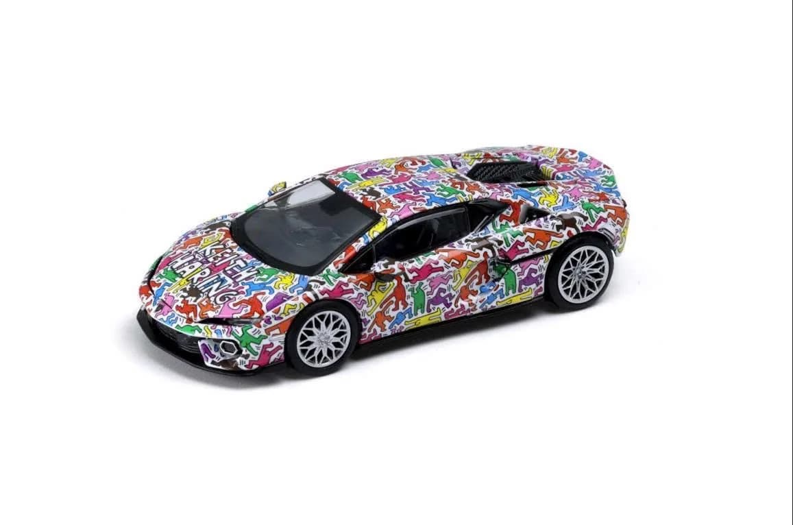 TRENDS HOBBY - LAMBORGHINI TEMERARIO X KEITH HARING - TH-64795 — ảnh 3
