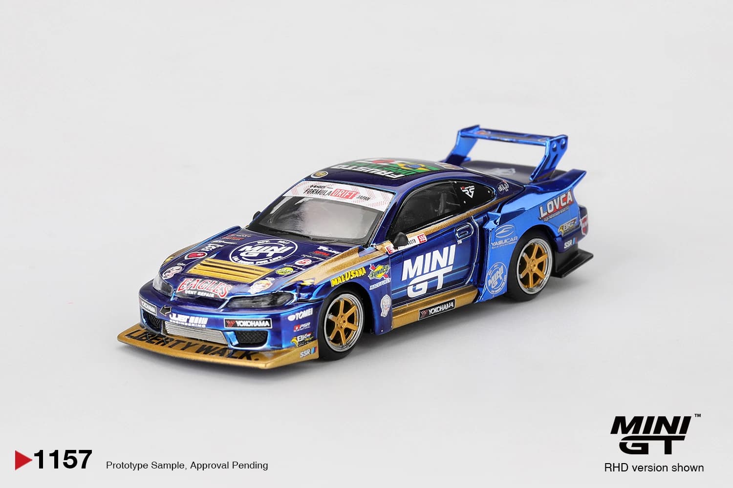 MINIGT - Nissan LB-Super Silhouette S15 SILVIA - MGT01157 — ảnh 1
