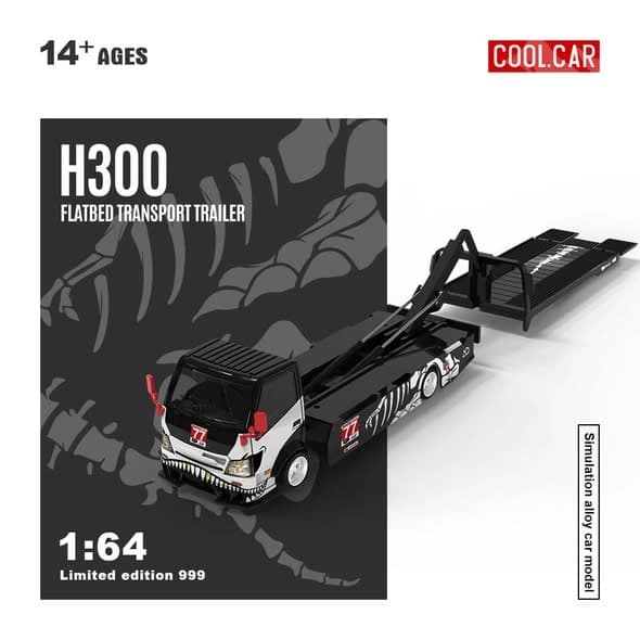Cool Car - H300 Flatbed Transport Trailer Skeleton Dragon — ảnh 1