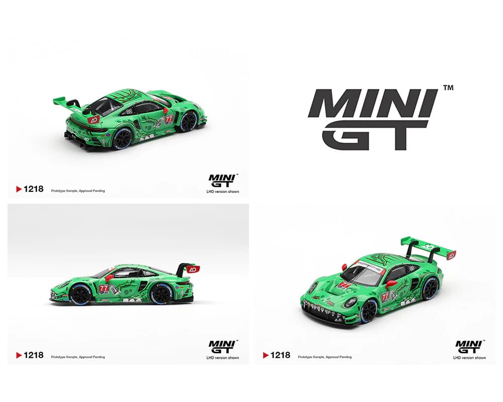 MINIGT - Porsche 911 GT3 R (992) #77 AO Racing - MGT01218 — ảnh 1