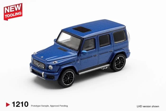 MINIGT - Mercedes-AMG G63 Dark Blue Metallic - MGT01210 — ảnh 1