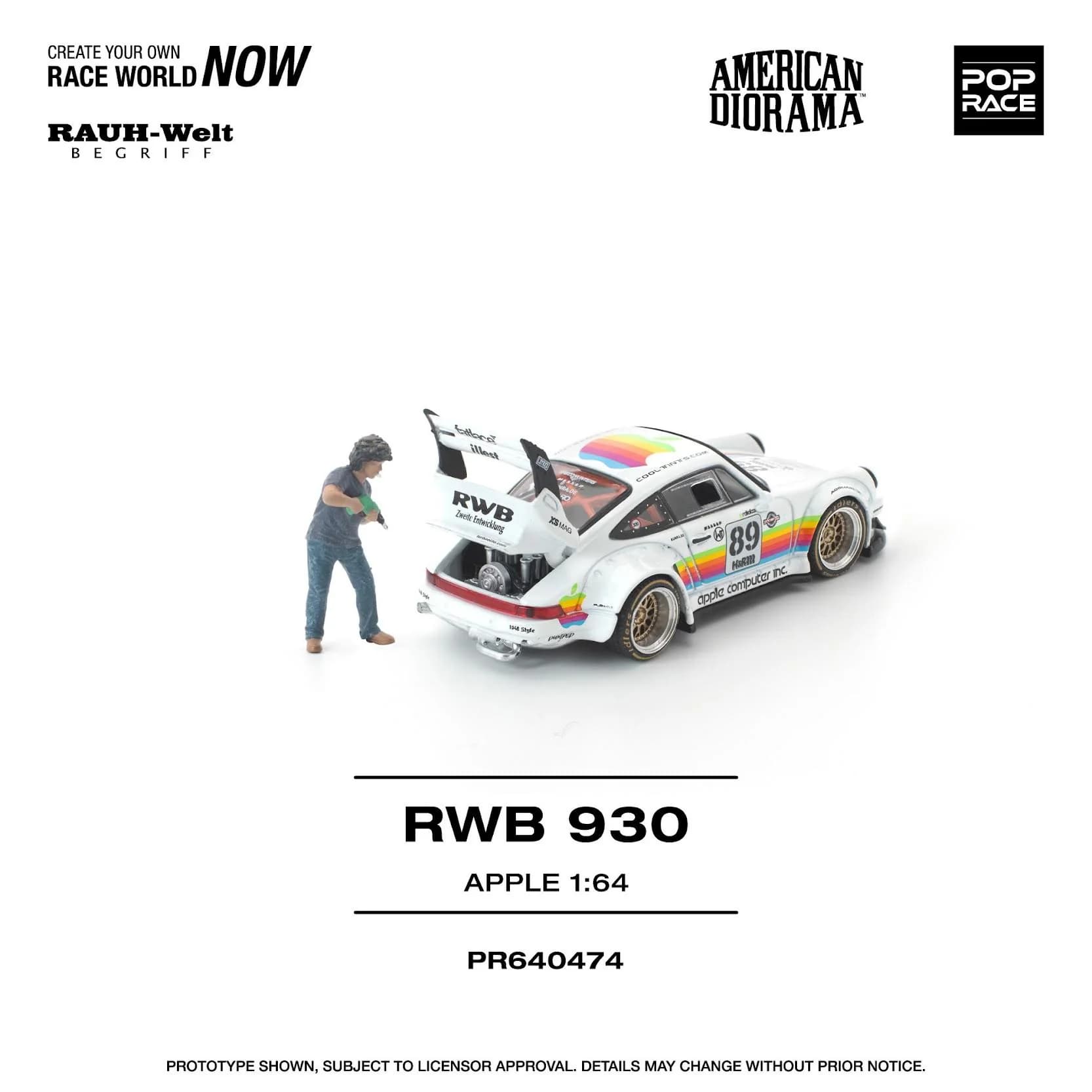 POPRACE - RWB 930 APPLE WITH FIGURES - PR640474 — ảnh 2
