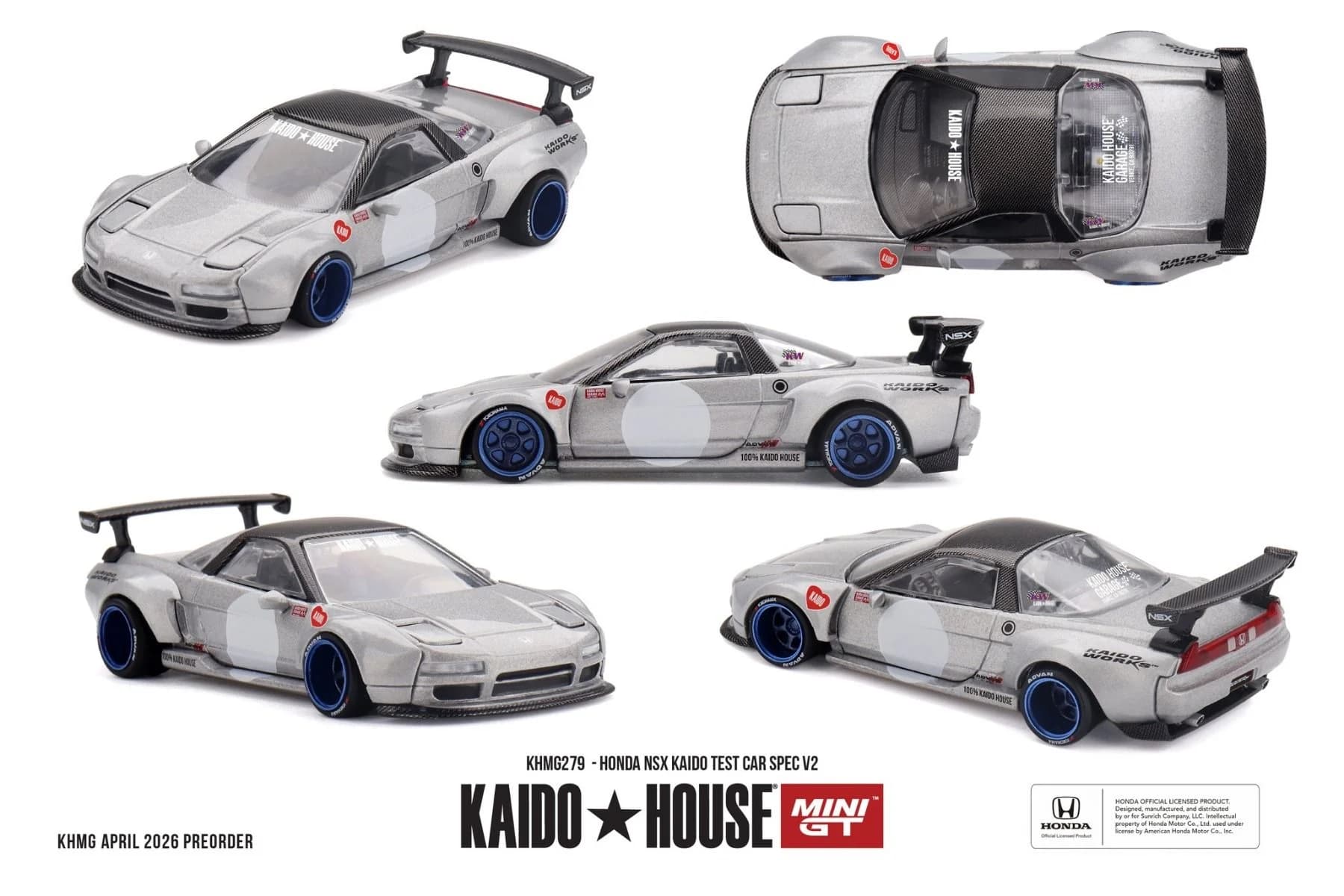 KAIDO HOUSE - Honda NSX Kaido Test Car Spec V2 - KHMG279 — ảnh 1