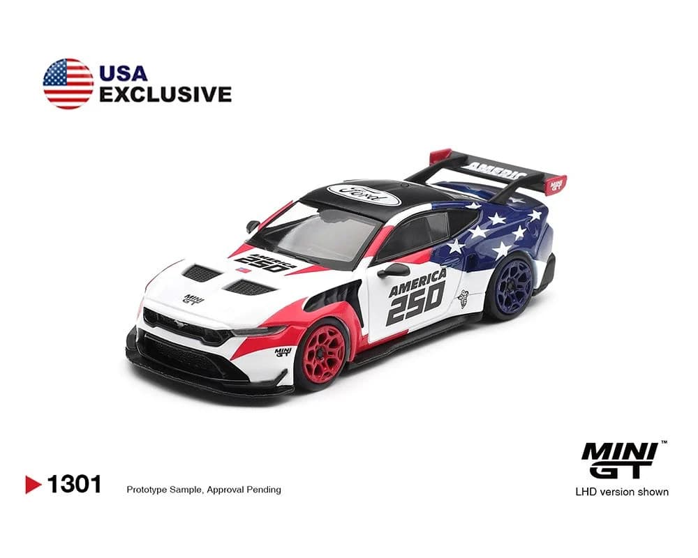 MINIGT - Ford Mustang GTD America 250 USA Exclusive - MGT01301 — ảnh 1