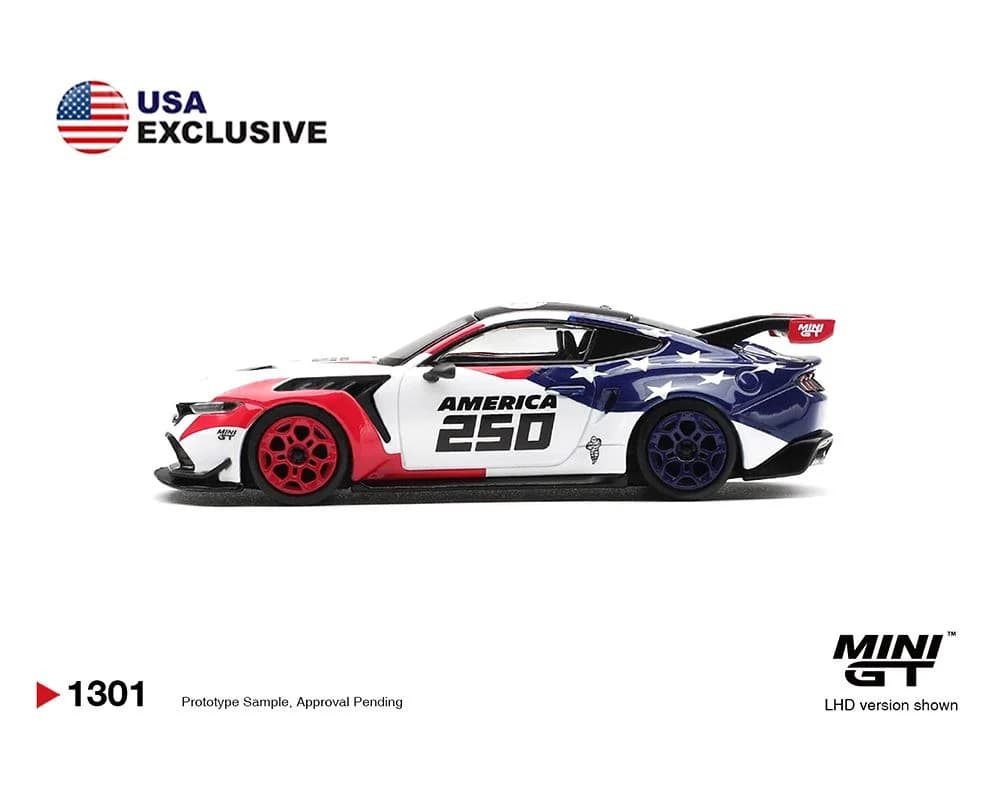 MINIGT - Ford Mustang GTD America 250 USA Exclusive - MGT01301 — ảnh 2