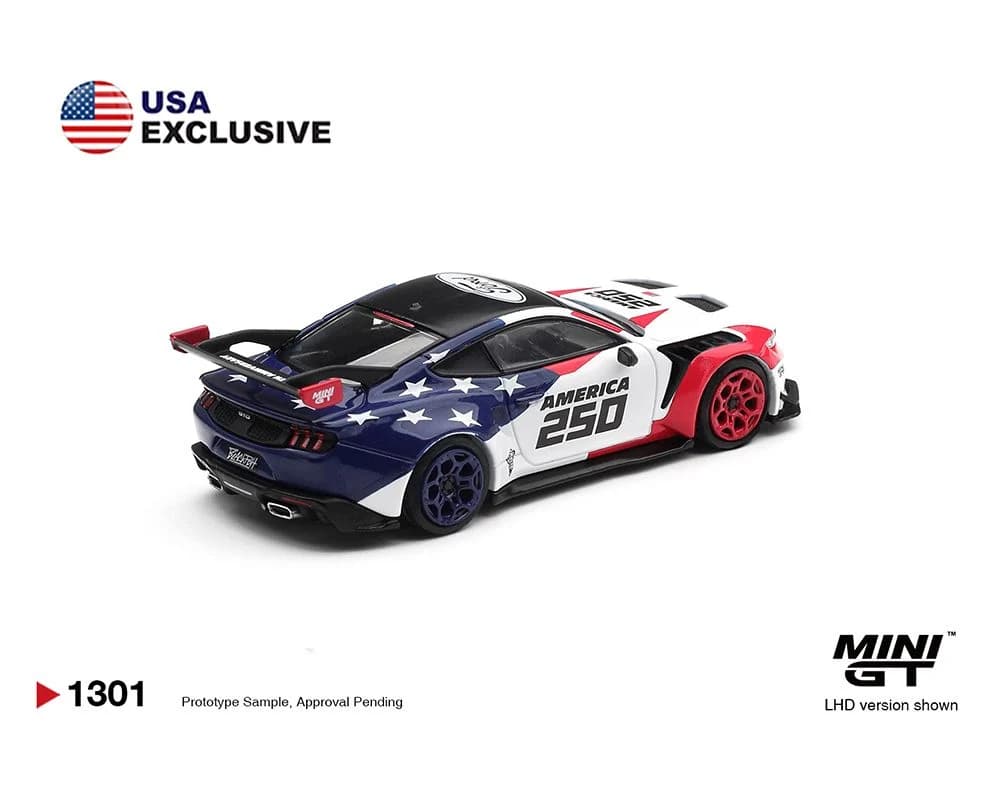 MINIGT - Ford Mustang GTD America 250 USA Exclusive - MGT01301 — ảnh 3