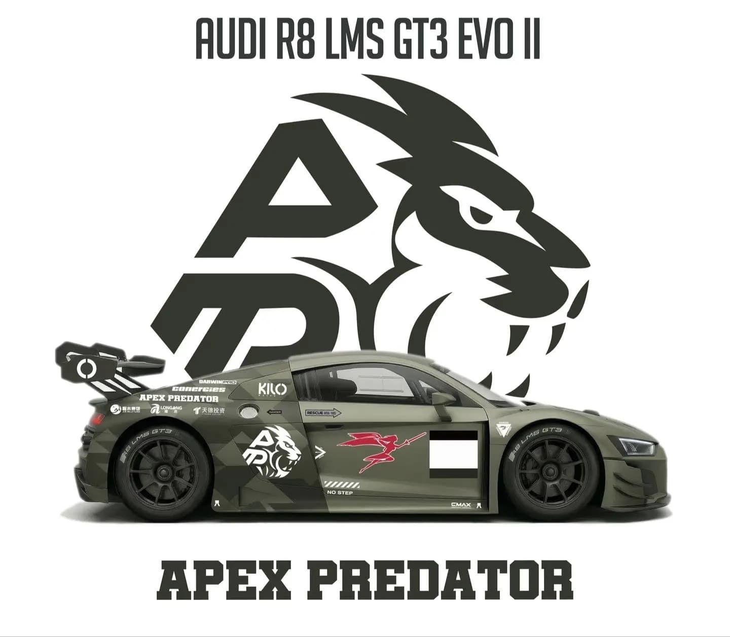 KILOWorks - AUDI R8 LMS GT3 EVA II DarwinPRO - KLW0036-22 — ảnh 1