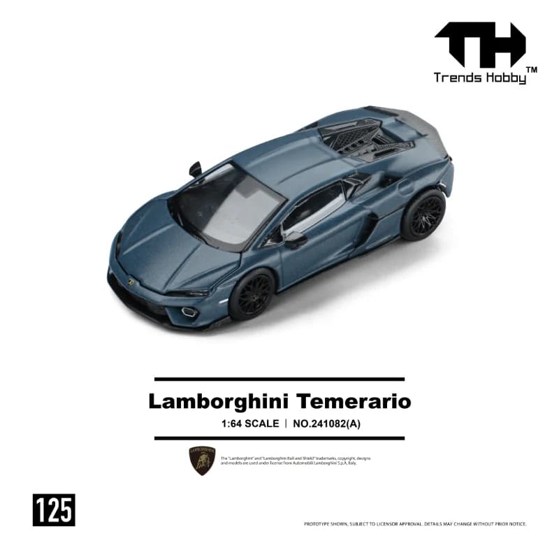 Trends Hobby - Lamborghini Temerario Blue – 241082A — ảnh 1