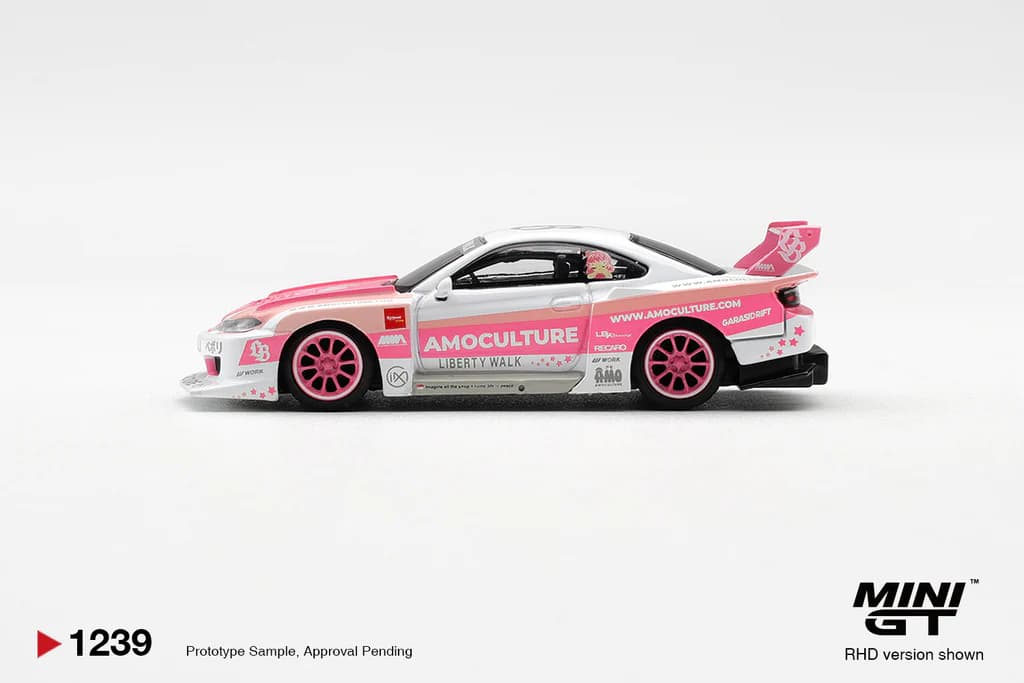 MINIGT - Nissan Silvia S15 LB-Super Silhouette AMOCULTURE – MGT01239 — ảnh 1