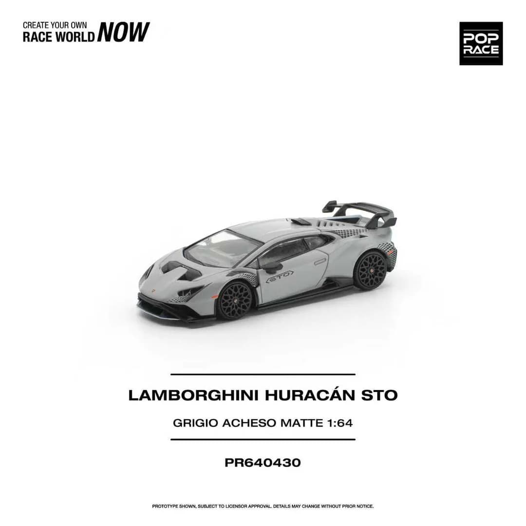 Poprace - Lamborghini Huracán STO Grigio Acheso Matte – PR640430 — ảnh 2