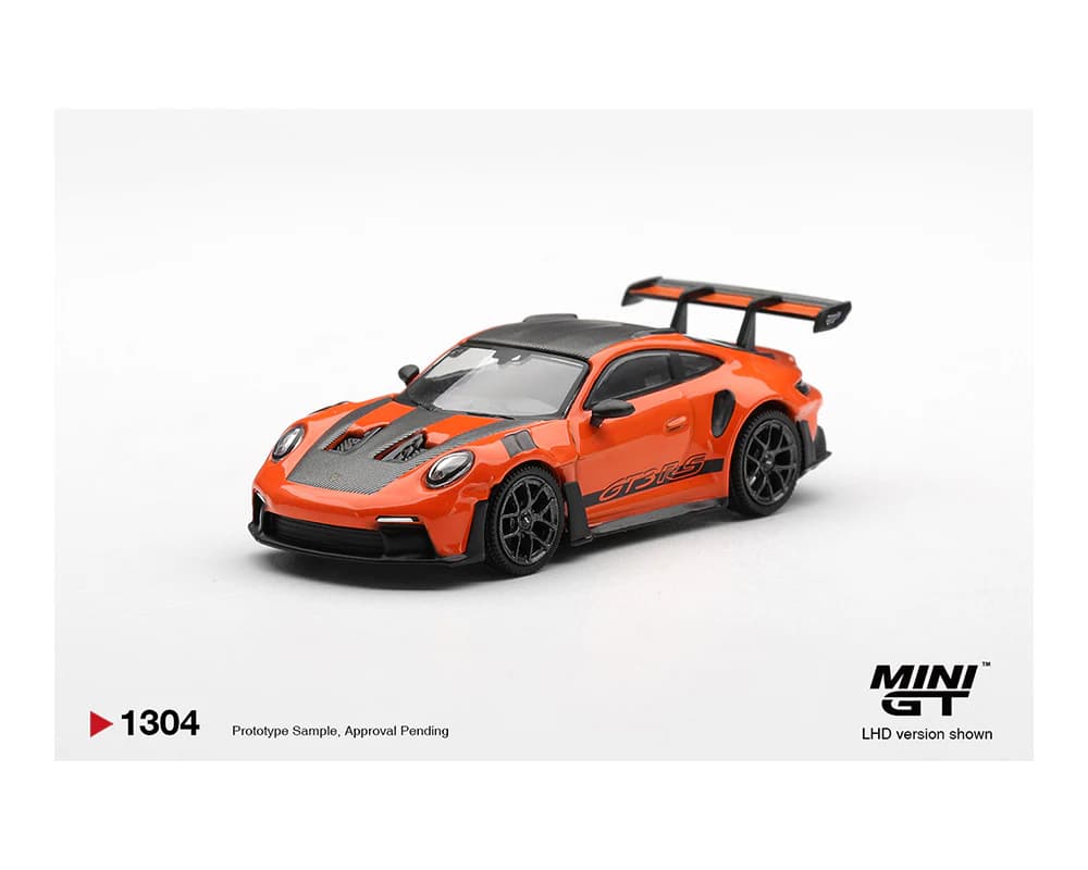 MINIGT - Porsche 911 (992) GT3 RS Weissach Package Gulf Orange - MGT01304 — ảnh 2