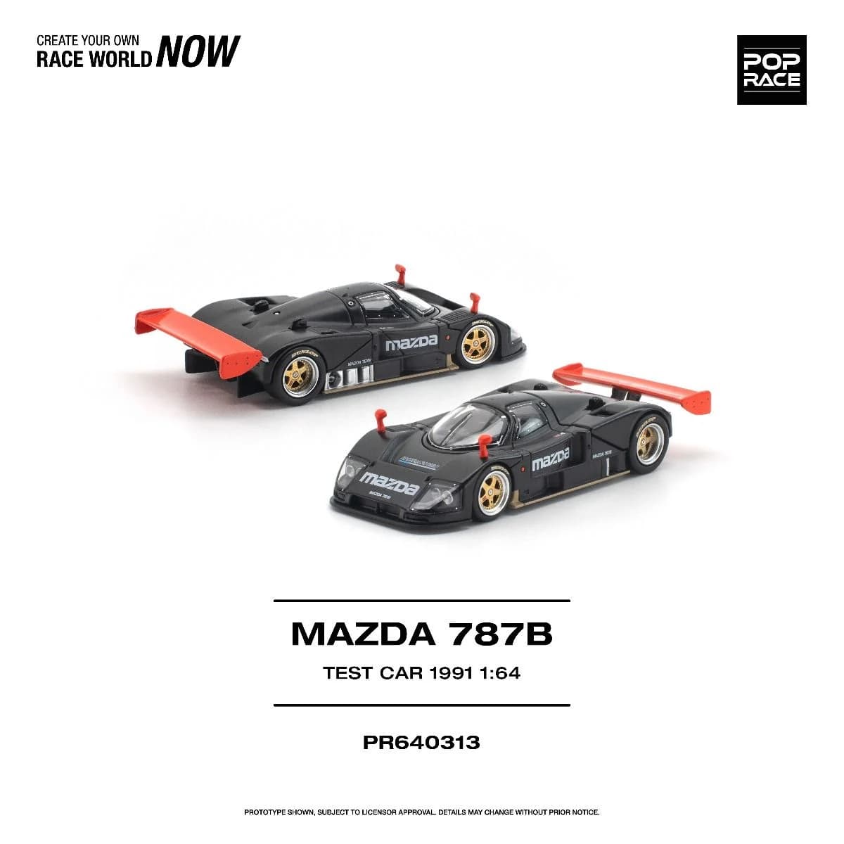 Poprace - Mazda 787B 1991 Test Car BOX – PR640313 — ảnh 1