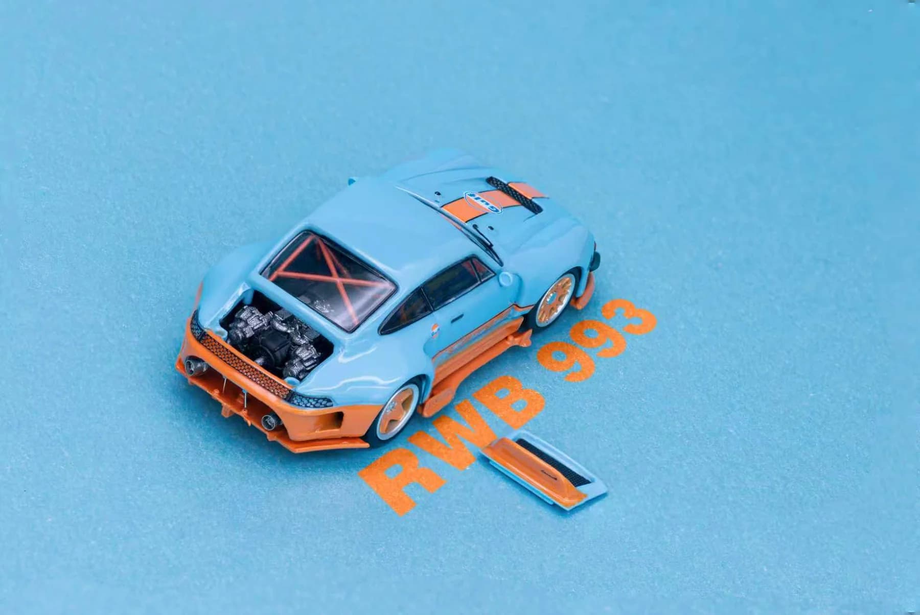 DCM×YF - Porsche 993 Modified Gulf Livery — ảnh 3