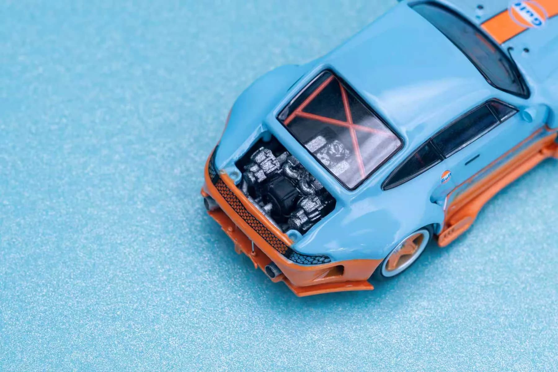 DCM×YF - Porsche 993 Modified Gulf Livery — ảnh 4