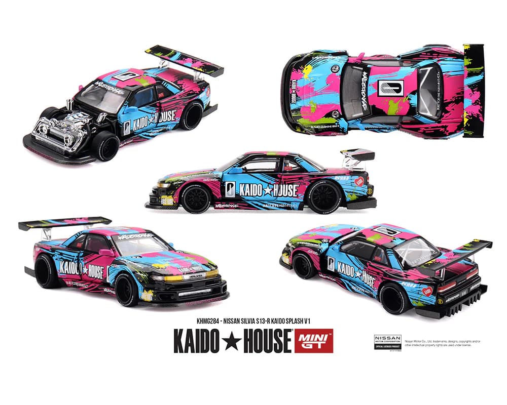KAIDO HOUSE - Nissan Silvia S13-R Kaido Splash V1 - KHMG284 — ảnh 1