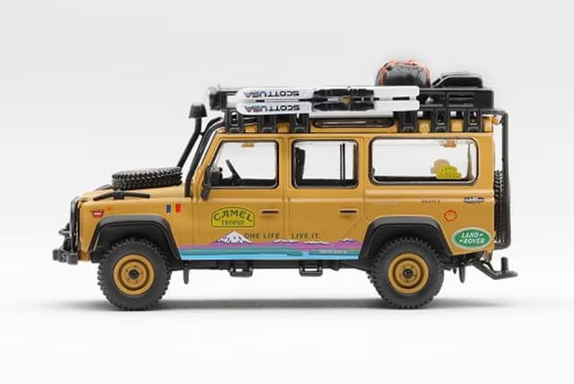 MINIGT - Land Rover Defender 110 1998 Camel Trophy Tierra del Fuego CT.36 Romania – MGT01310 — ảnh 2