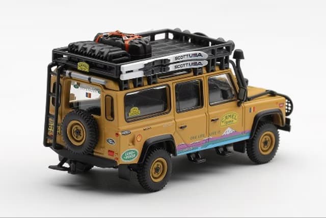 MINIGT - Land Rover Defender 110 1998 Camel Trophy Tierra del Fuego CT.36 Romania – MGT01310 — ảnh 3