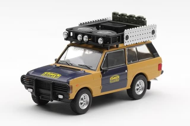 MINIGT - Range Rover 1981 Camel Trophy Sumatra H. Fischer & W. Bays – MGT01312 — ảnh 1