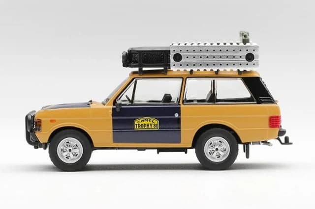 MINIGT - Range Rover 1981 Camel Trophy Sumatra H. Fischer & W. Bays – MGT01312 — ảnh 2