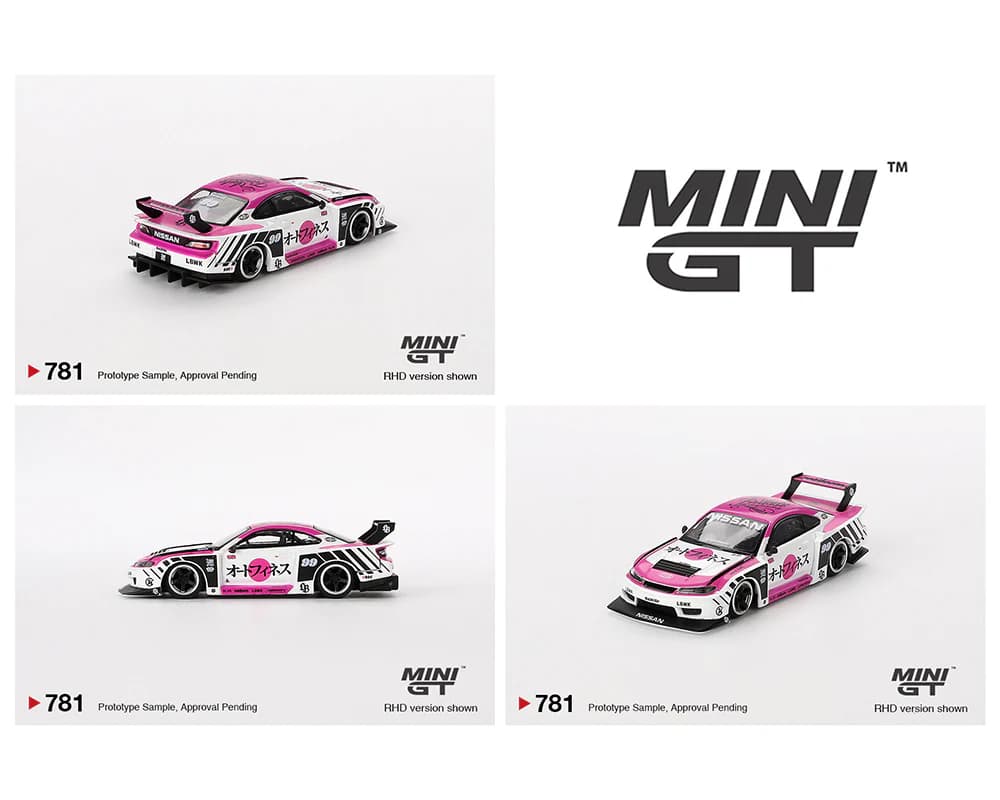 MINIGT - Nissan LB-Super Silhouette S15 SILVIA Auto Finesse SEMA 2023 - MGT00781 — ảnh 1