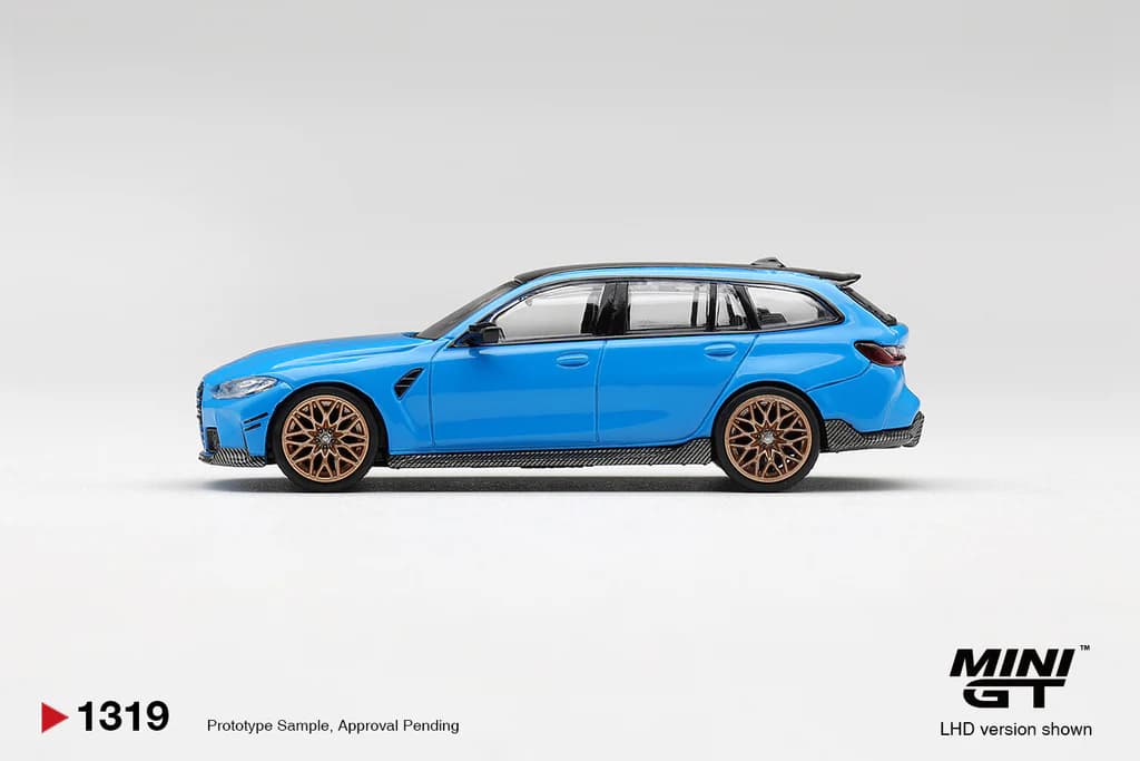 MINIGT - BMW M3 M Performance Touring Riviera Blue - MGT01319 — ảnh 2