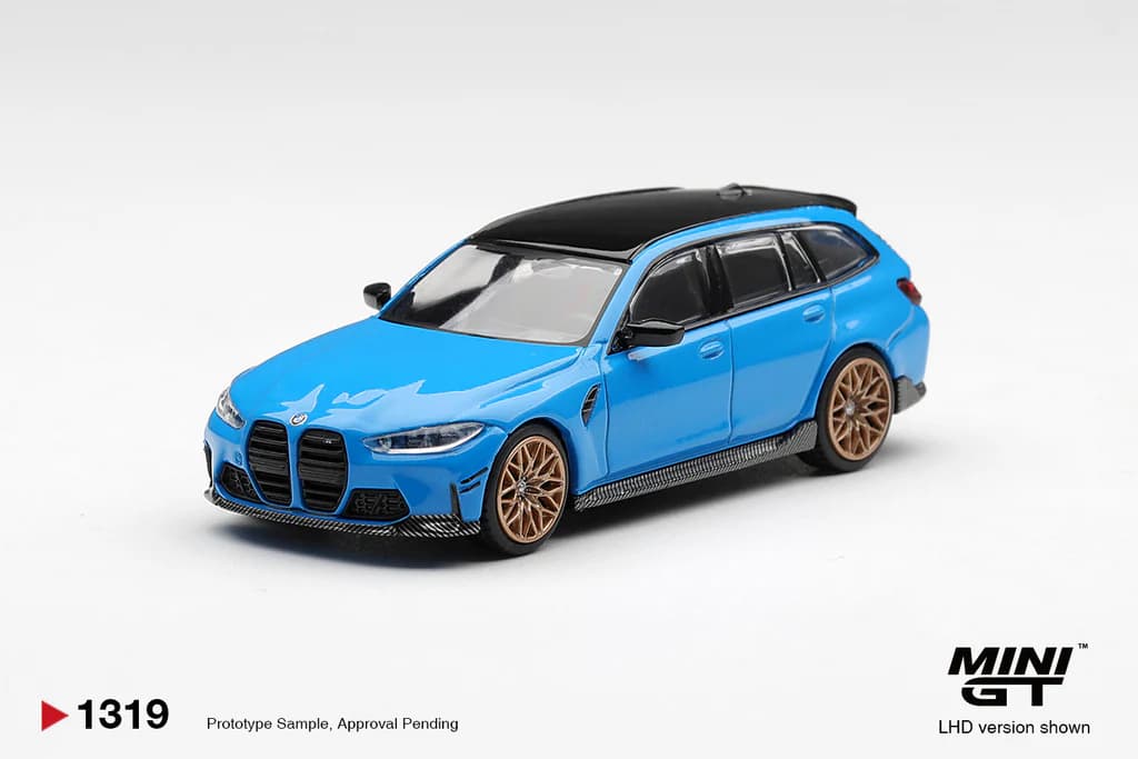 MINIGT - BMW M3 M Performance Touring Riviera Blue - MGT01319 — ảnh 1