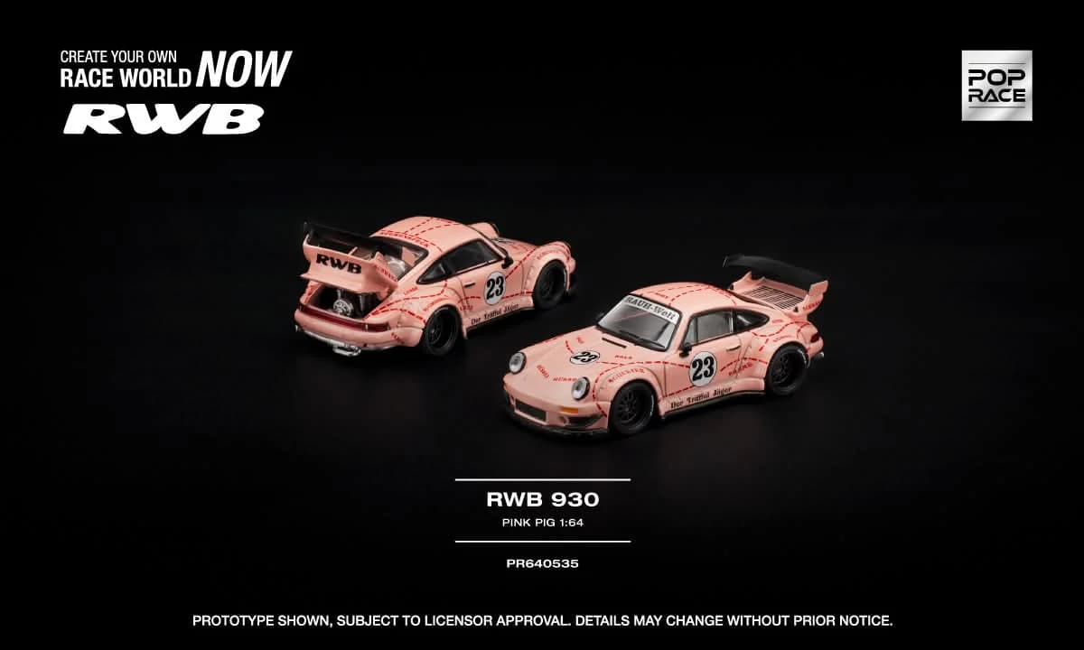 POPRACE - RWB 930 "PINK PIG" - PR640535 — ảnh 1