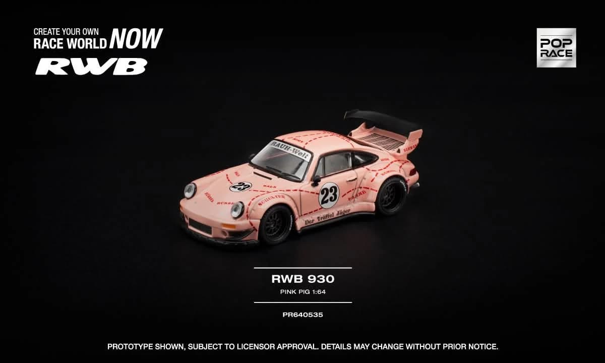 POPRACE - RWB 930 "PINK PIG" - PR640535 — ảnh 2