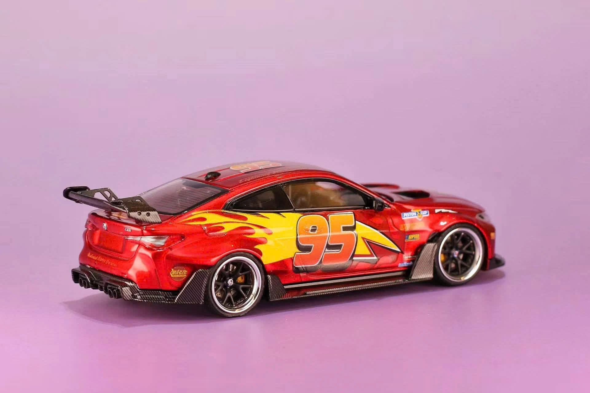 STREET WEAPON - BMW M4 G82 GTR McQueen 95 1:64 — ảnh 4