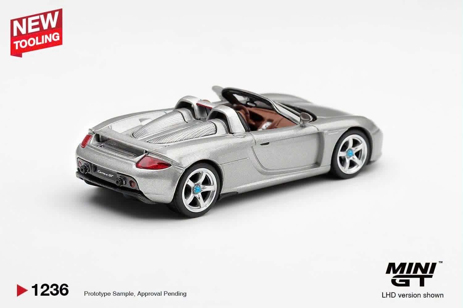 MINIGT - Porsche Carrera GT GT Silver LHD - MGT01236-L — ảnh 3