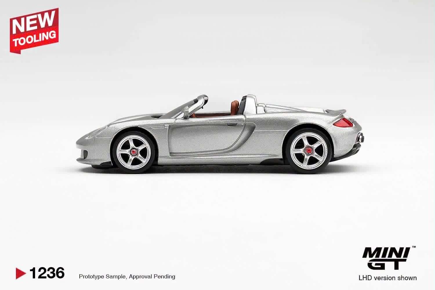 MINIGT - Porsche Carrera GT GT Silver LHD - MGT01236-L — ảnh 2