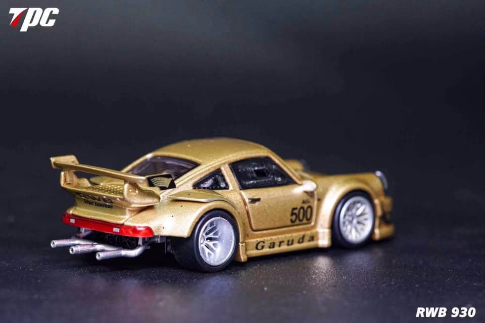 TPC Customized Version - RWB 930 Fully Open Gold Limited 2000pcs - 1:64 — ảnh 9