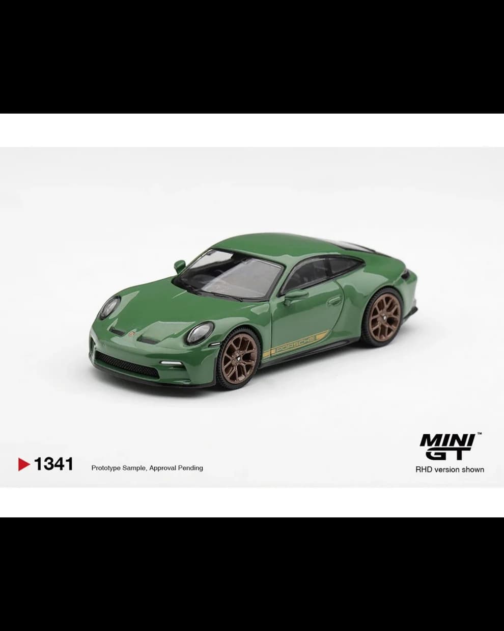 MINIGT 1:64 Porsche 911 (992) GT3 Touring Auratium Green - MGT01341 (Card) — ảnh 1