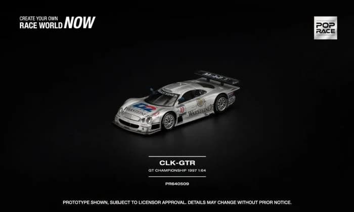 POPRACE 1:64 MERCEDES-BENZ AMG CLK GTR FIA GT CHAMPIONSHIP 199 - PR640509 — ảnh 1