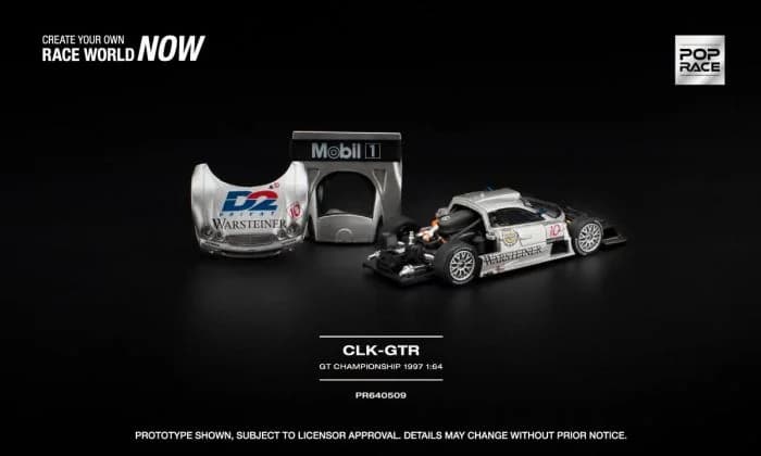 POPRACE 1:64 MERCEDES-BENZ AMG CLK GTR FIA GT CHAMPIONSHIP 199 - PR640509 — ảnh 3