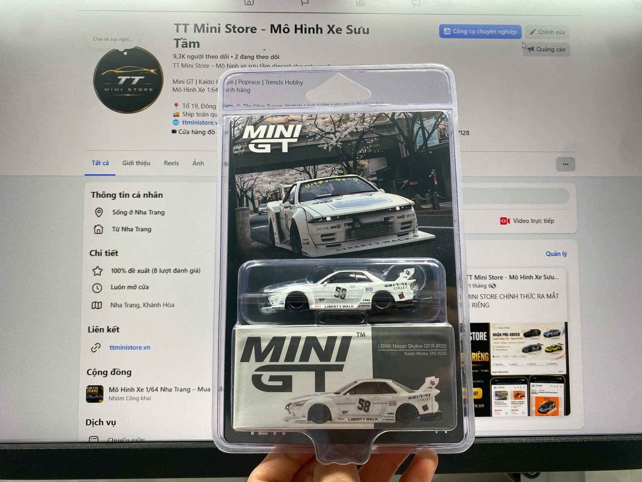MINIGT - Nissan GT-R32 Kaido Works TAS 2025 - MGT01217 — ảnh 1