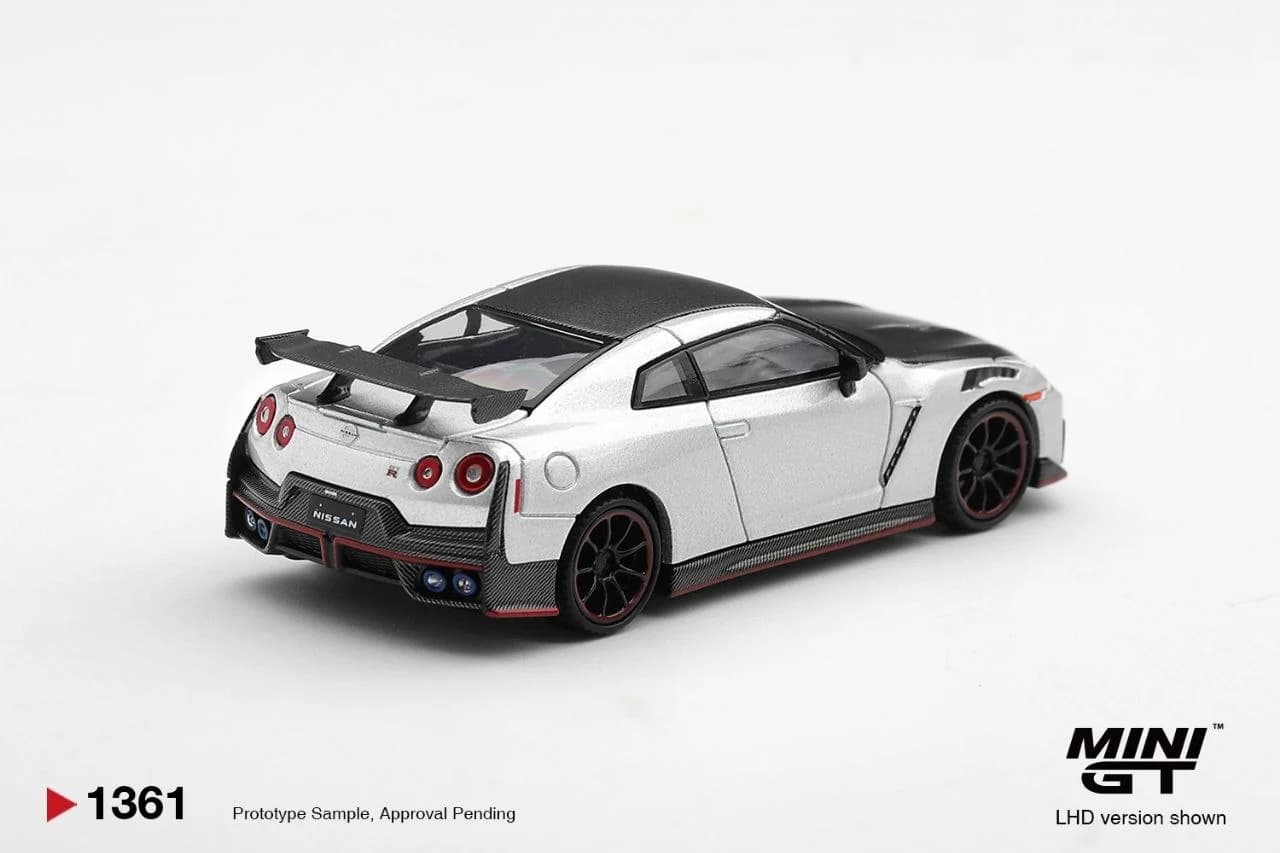 Mini GT - Nissan GT-R NISMO 2024 Silver - MGT01361-BL (Card) — ảnh 2
