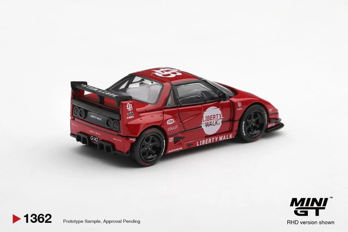 Mini GT - Mazda AZ-1 Liberty Walk LB40 LB-Hinomaru Red - MGT01362-CH — ảnh 2