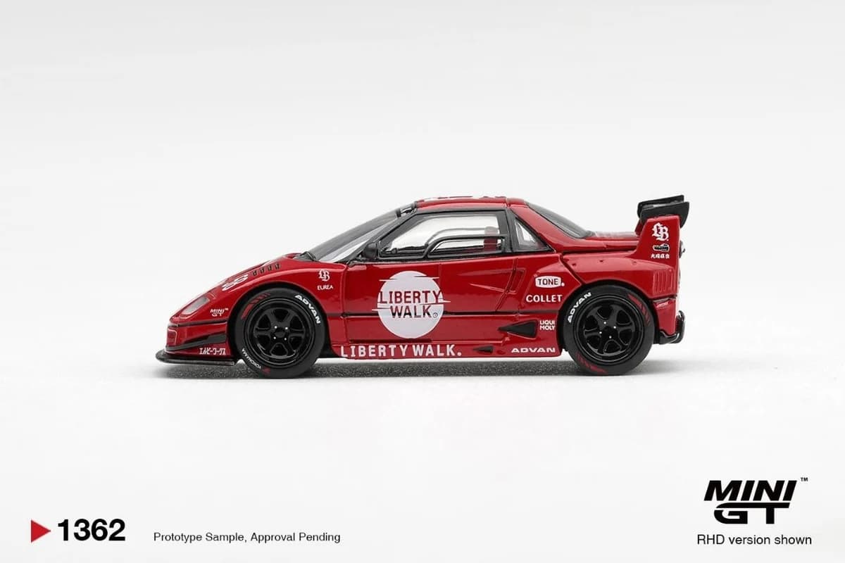 Mini GT - Mazda AZ-1 Liberty Walk LB40 LB-Hinomaru Red - MGT01362-CH — ảnh 3