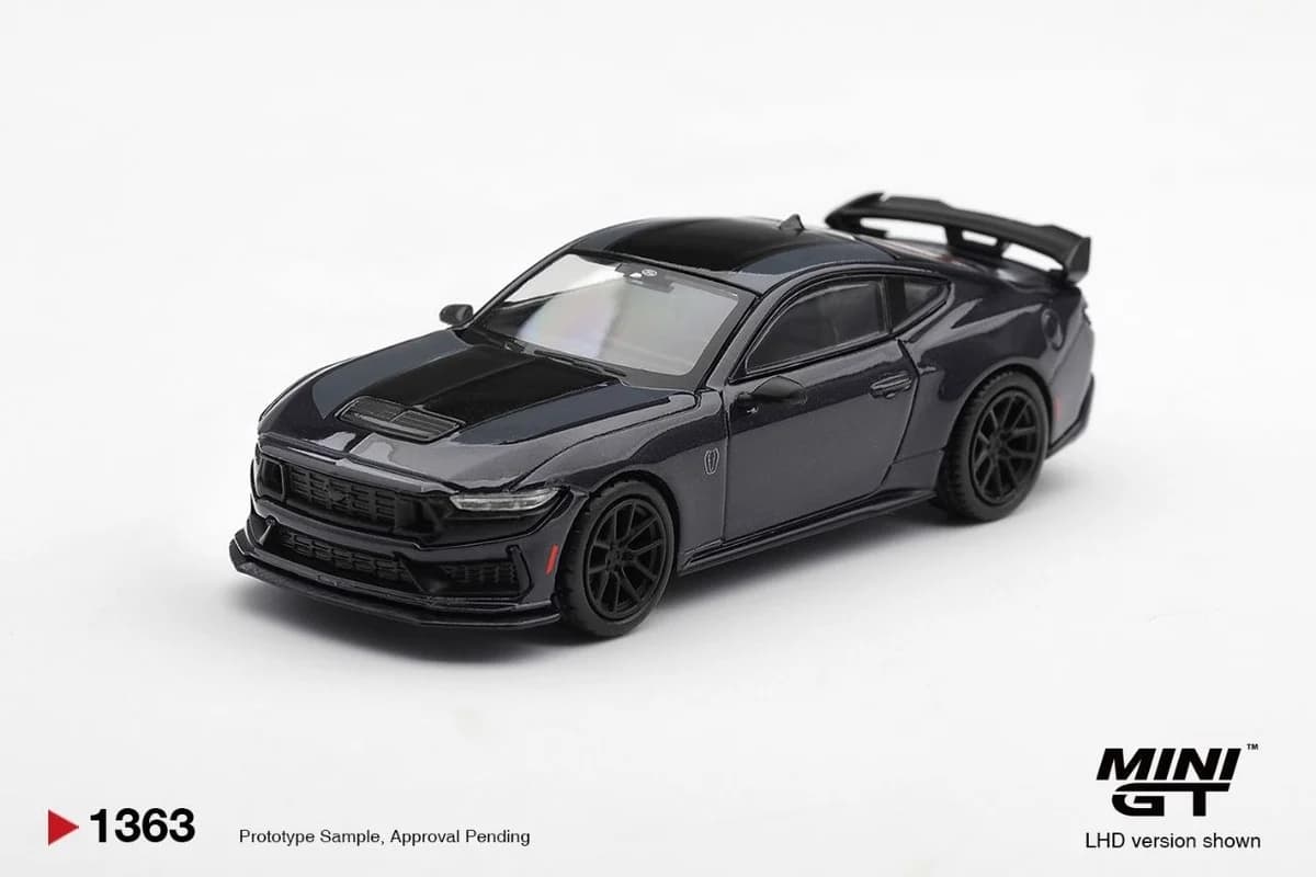 Mini GT - Ford Mustang Dark Horse Blue Ember - MGT01363-CH (Box) — ảnh 1