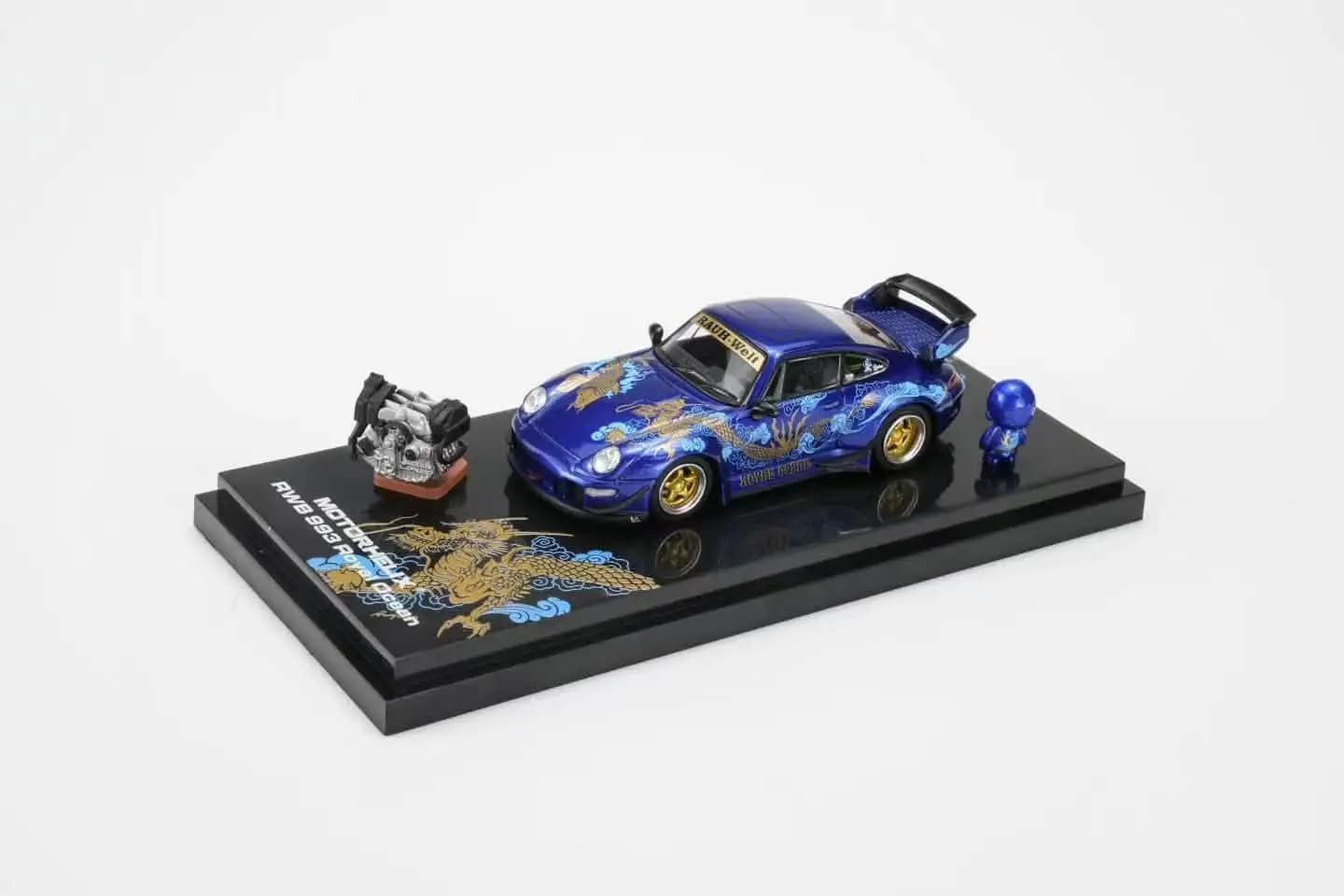Motorhelix 1:64 Porsche RWB 993 - Royal Ocean — ảnh 2