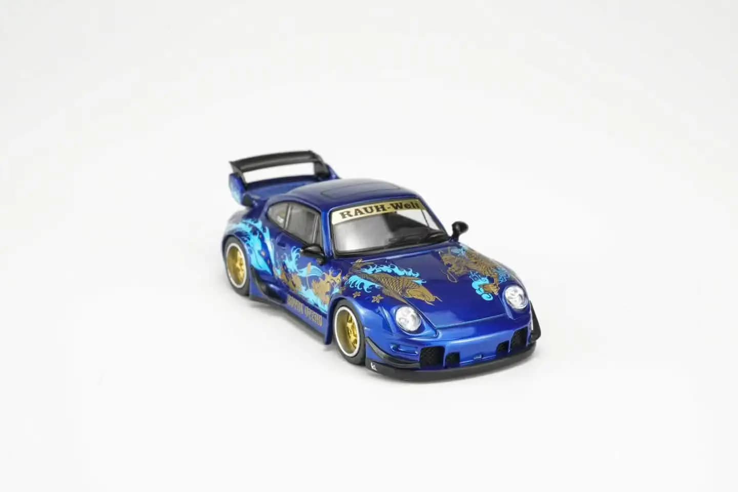 Motorhelix 1:64 Porsche RWB 993 - Royal Ocean — ảnh 4