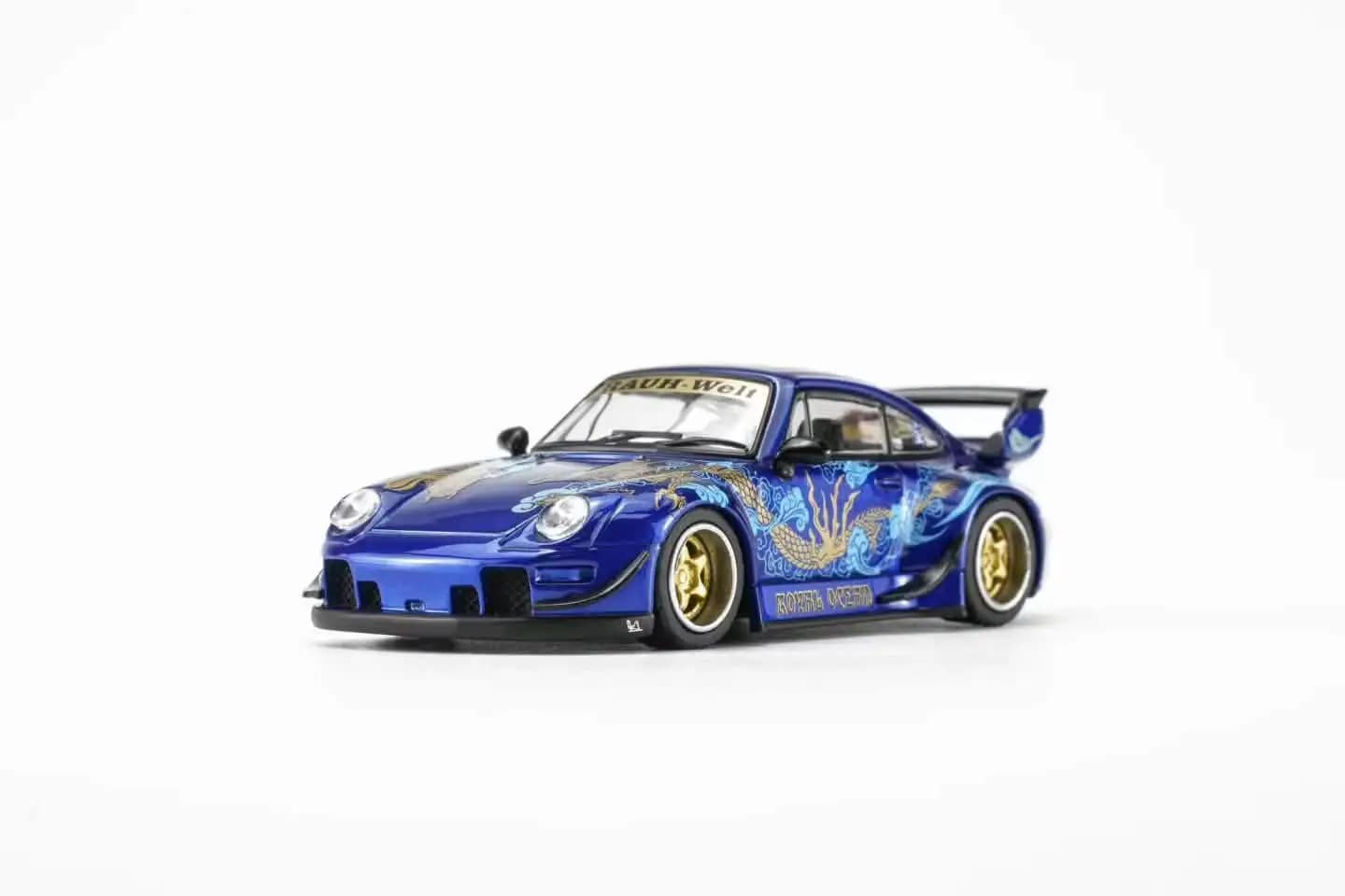 Motorhelix 1:64 Porsche RWB 993 - Royal Ocean — ảnh 3